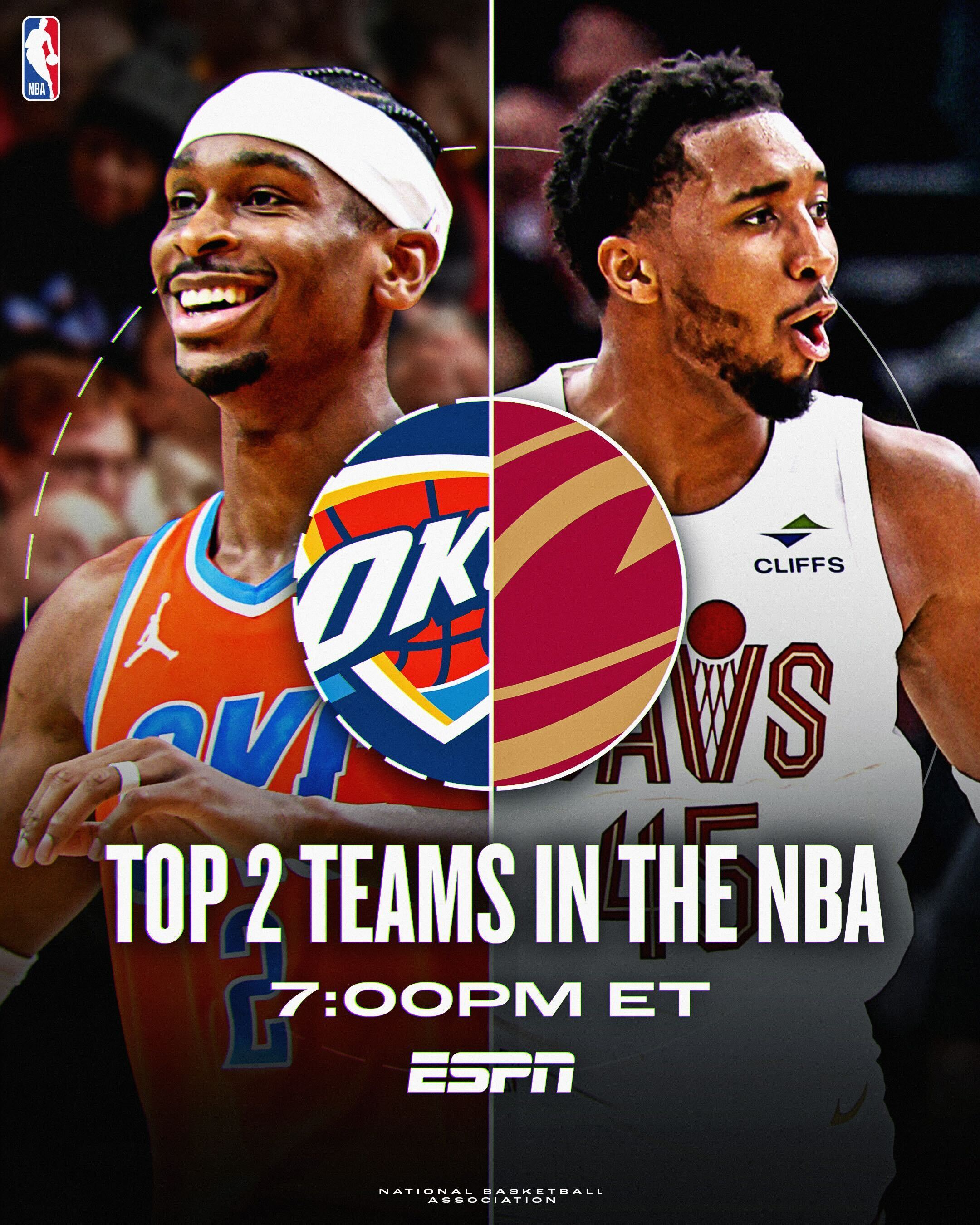 骑士主场击败雷霆取得连胜