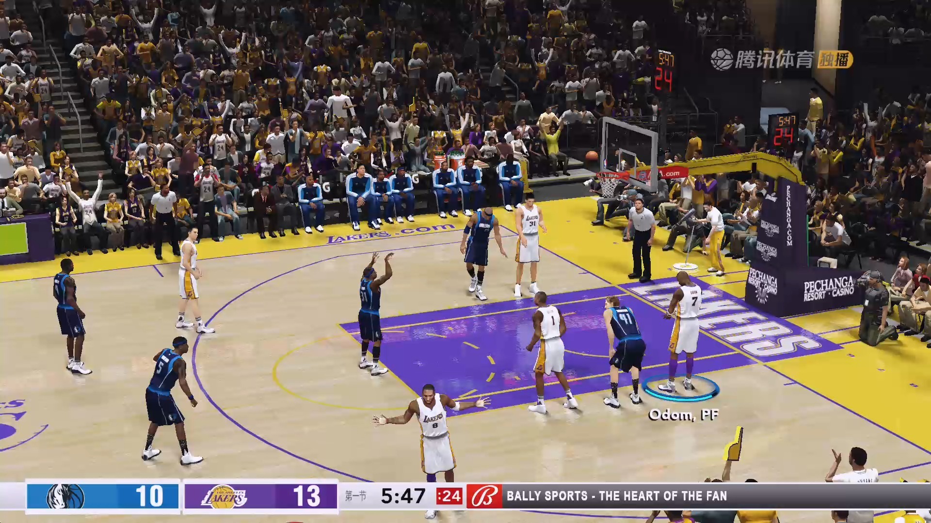 勇士击败湖人，小牛上演大逆转