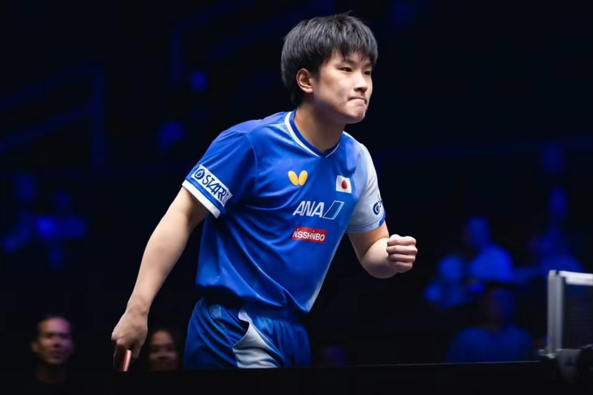 黑白直播-奥地利队绝杀日本队，张本智和高光表现